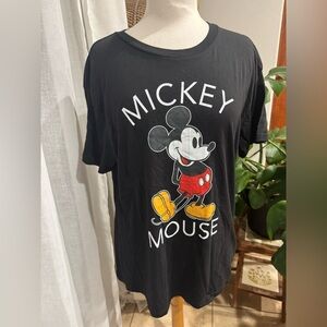 Mickey Mouse Black T-Shirt